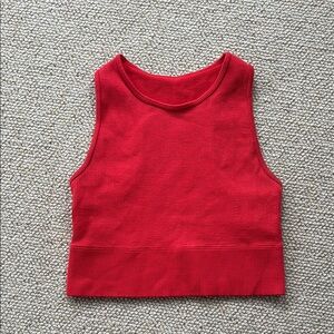 Abercrombie & Fitch Red Tank Top